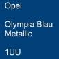 Preview: Opel, Olympia Blau Metallic, 1UU.